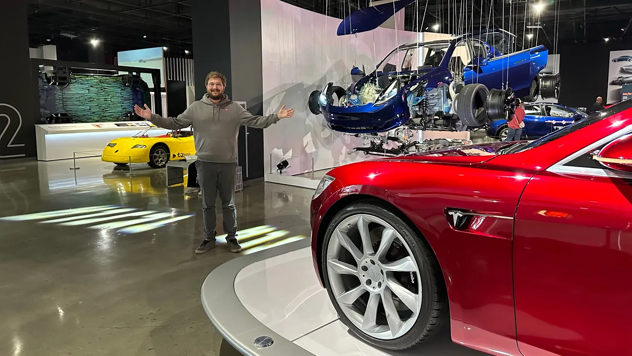 Tesla Cybertruck, Semi, Roadster & More All In One Place! Here's Every Electric Car At The Petersen