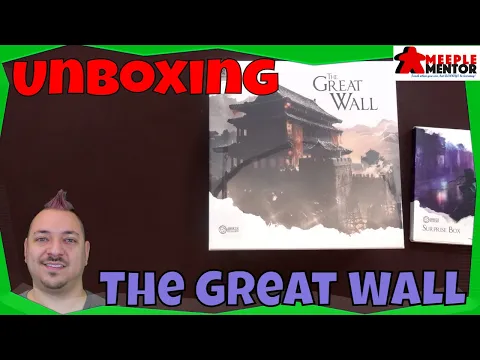 Unboxing The Great Wall board game (2021)