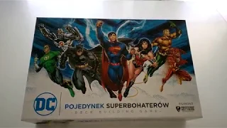 Pojedynek Superbohaterów DC - unboxing