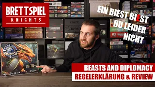 Beasts and Diplomacy Brettspiel - Regelerklärung und Review