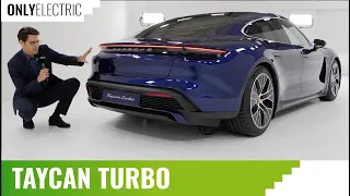 The Porsche EV GT - Porsche Taycan Turbo Exterior Interior - OnlyElectric