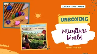 Viticulture World Expansion: Unboxing
