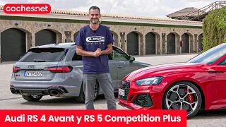 Audi RS 4 Avant y RS 5 Competition Plus | Prueba / Test / Review en español | coches.net