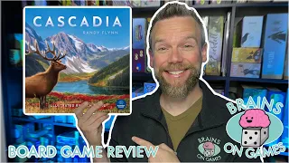 I played Cascadia with a board game hater.