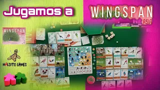 Wingspan Asia. Partida a modo dúo ️
