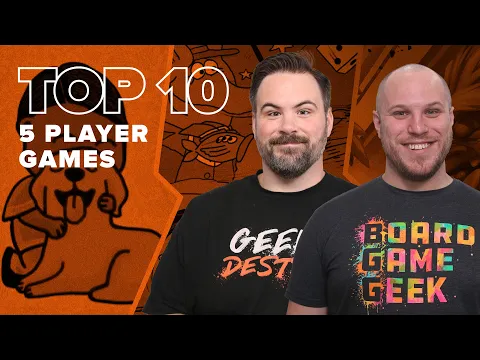 Top 10 5 Player Games