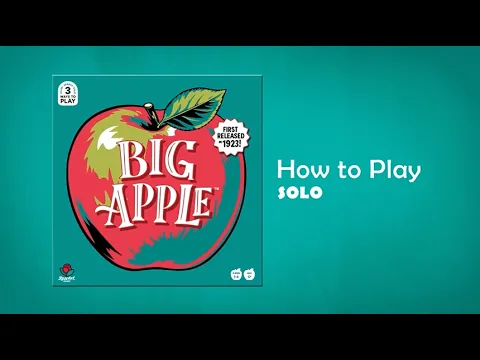 How to Play Big Apple | Solo Mode