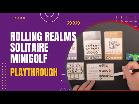 Rolling Realms Solitaire Minigolf Hole#4 Playthrough | Danicha