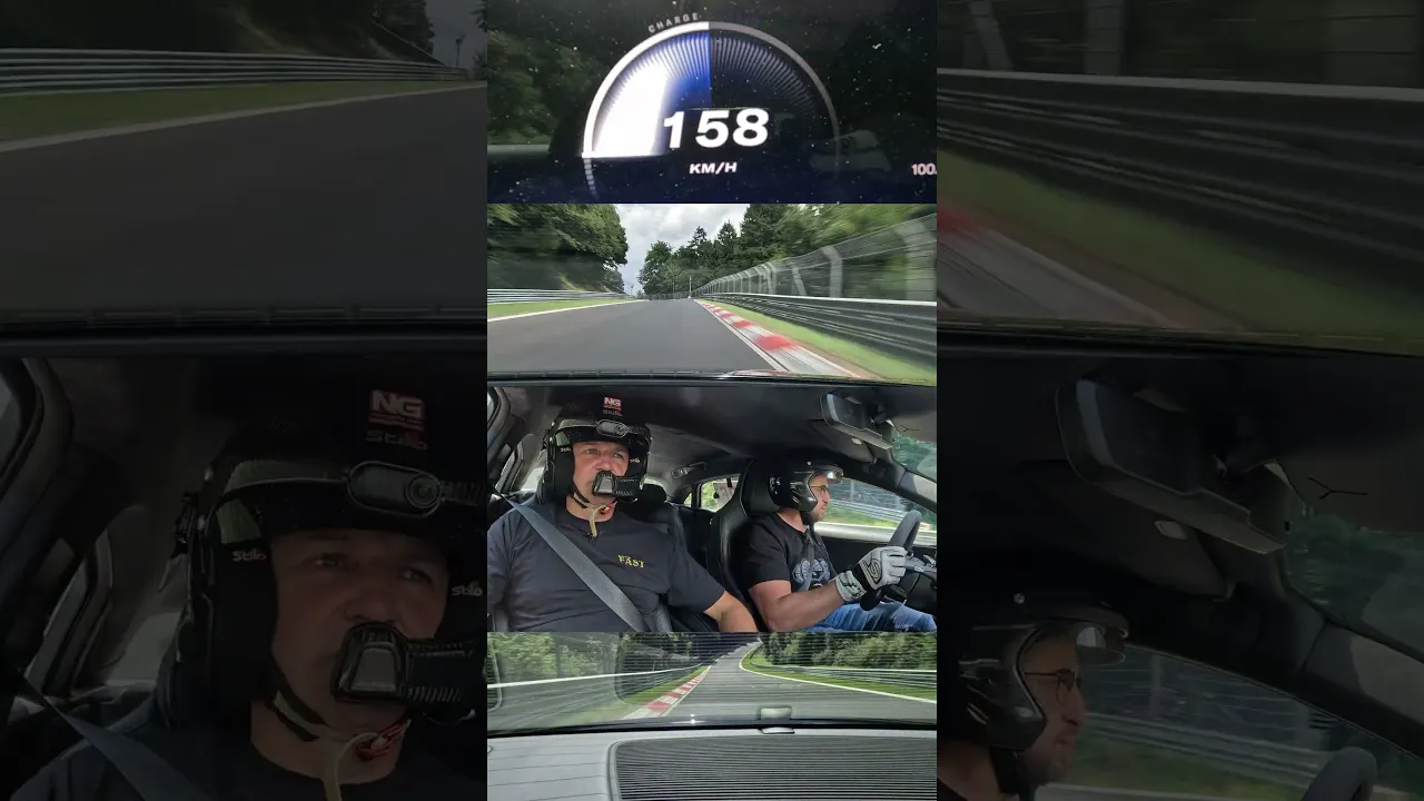 The Stig vs 1234HP Lucid Air Sapphire! // Nürburgring