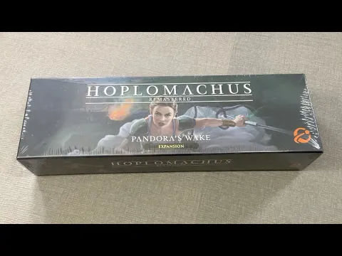 TDG: Hoplomachus: Remastered - Pandora's Wake unboxing with Ray