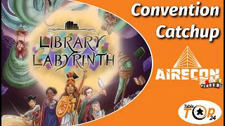 Library Labyrinth Convention Cathcup Airecon 2023