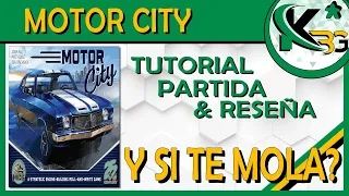 🚙Motor City🚙|  Reseña, Tutorial y Partida🔎 | ✔ Y si te Mola?