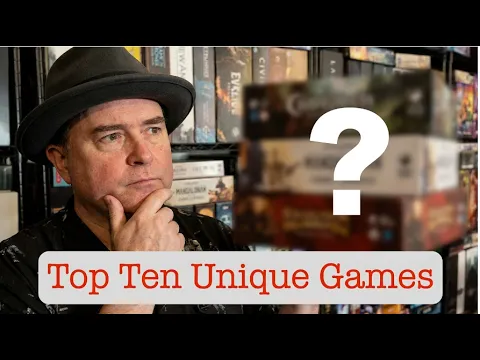 TDG: Cody's Top Ten Unique Games (May 2026)