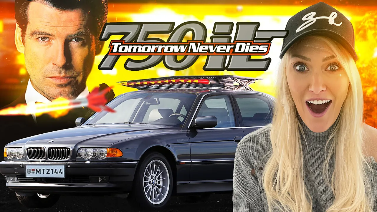Testing Gadgets on a REAL James Bond Car | BMW 750iL