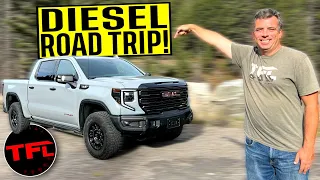 MPG Surprise - How Far Will The 2024 GMC Sierra AT4X Go on a Fill Up?