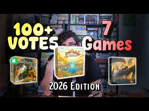 7 Most Anticipated Board Games of 2026 (Based on 100+ Votes!)