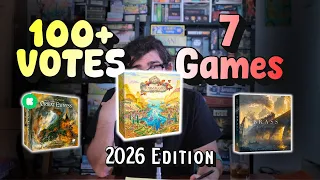 7 Most Anticipated Board Games of 2026 (Based on 100+ Votes!)