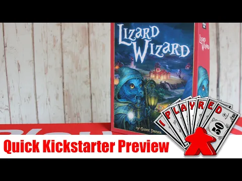 Lizard Wizard - Kickstarter Preview from Forbidden Games