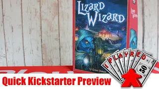 Lizard Wizard - Kickstarter Preview from Forbidden Games