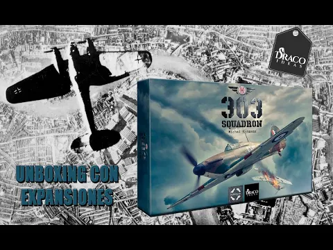 303 Squadron, unboxing juego base y expansiones