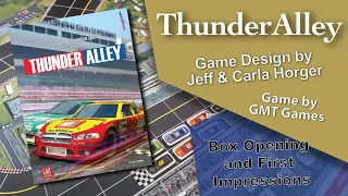 Thunder Alley by GMT Games - First Look and Thoughts