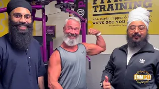 USA GYM Sixty Year Old ma