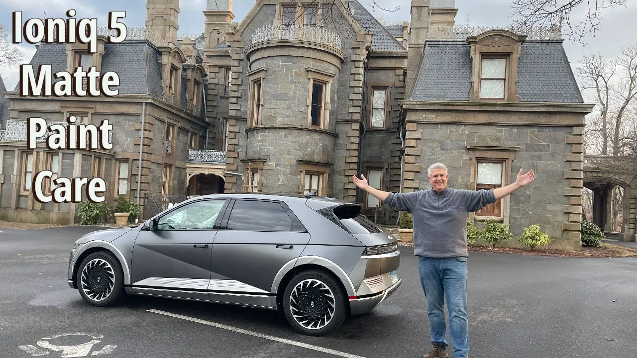 Here’s How Hyundai Says To Wash And Protect The IONIQ 5 (& EV6) Matte Paint