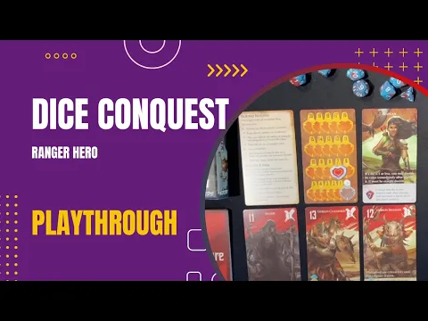 Dice Conquest Board Game Ranger Hero | Playthrough #3 | DaniCha