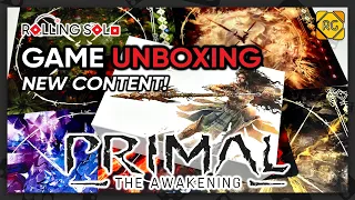 Primal: The Awakening | New Character, Nightmare, Card Organizer & Biome Expansions | Game Unboxing