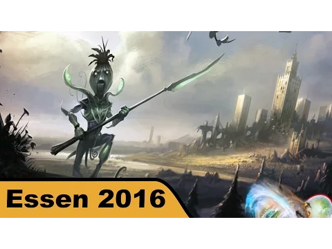 Multiuniversum - Brettspiel - Essen 2016 live - English