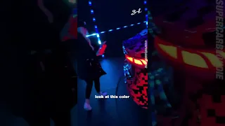First look at the new Volkwagen ID.7 glowing paint technology 🔥
