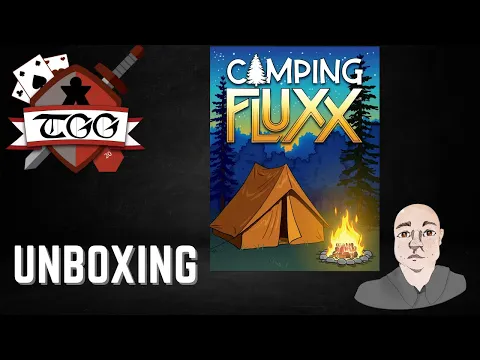 Camping Fluxx Board Game Unboxing