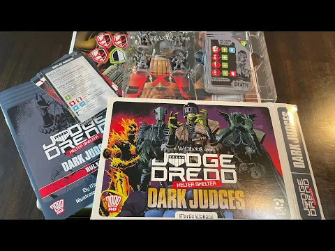 Judge Dredd: Helter Skelter - Dark Judges (Osprey) - Unbox & A Movie