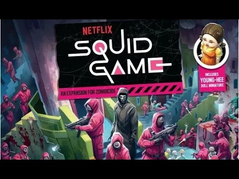 Netflix Squid Game Expansion for Zombicide by Guillotine Games and Fantasy Flight