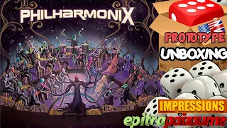 Philharmonix - Prototype Unboxing & Impressions (EN) by Epitrapaizoume