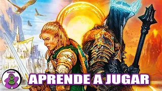 EL DUELO POR LA TIERRA MEDIA - Cómo se juega - TUTORIAL - Juego de Mesa - unna