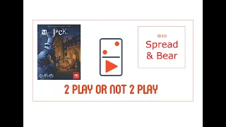 Mr. Jack 2 Player Board Game Review with Spread & Bear