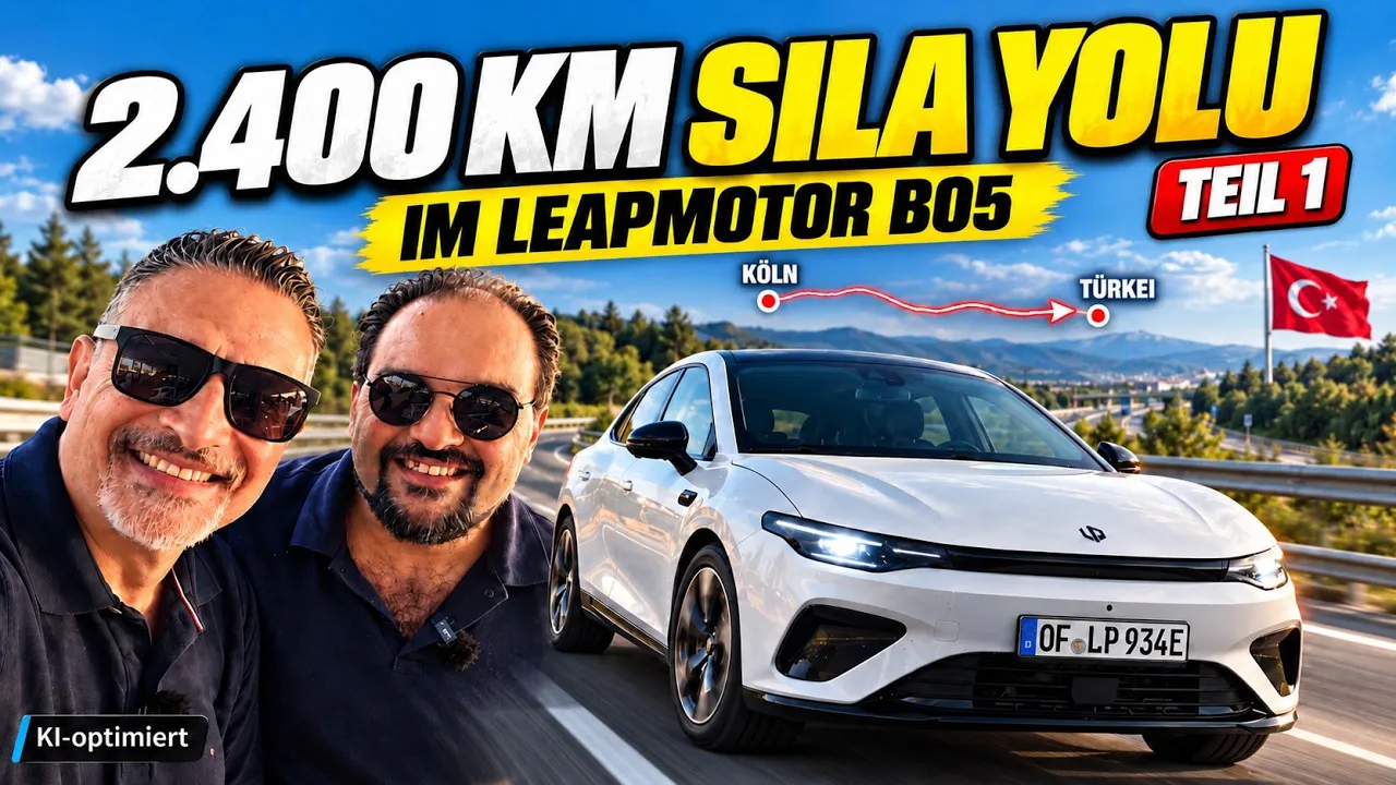 Mit dem Leapmotor B05 in die Türkei: Sıla Yolu Teil 1