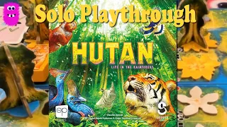 HUTAN: Life in the Rainforest, Solo Playthrough & first Impression