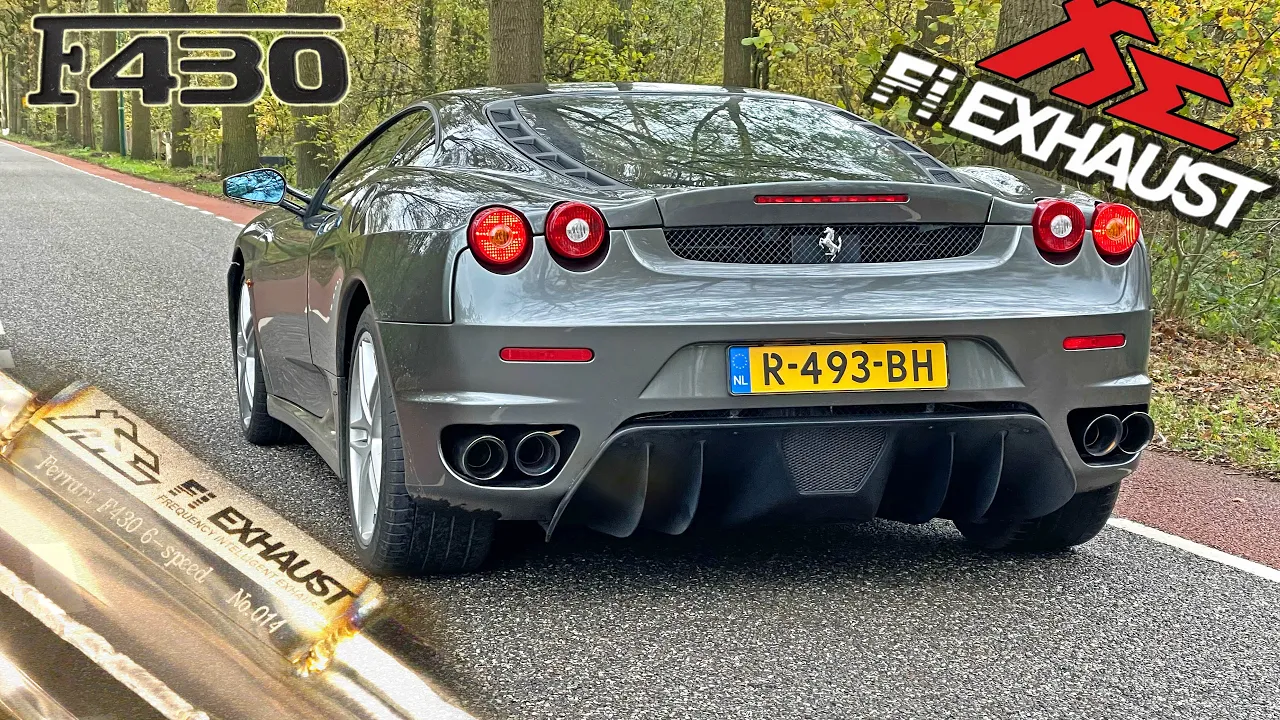 8 minutes of FERRARI V8 HEAVEN // our F430 with @FiExhaust