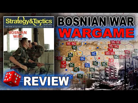 Bosnian War: 1992-1995 | WARGAME War Board Game REVIEW