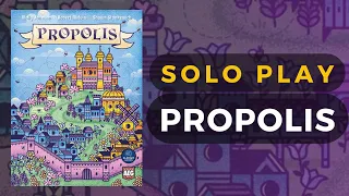 Propolis Board Game Solo Playthrough | DaniCha