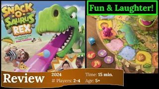 Snack-O-Saurus Rex: Review