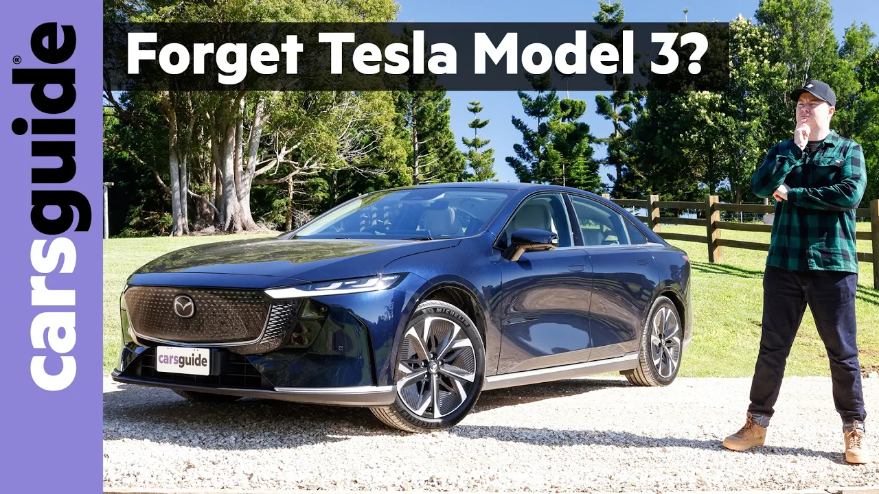 Mazda 6e 2027 review Australia: Striking new electric car lines up popular Tesla Model 3 EV