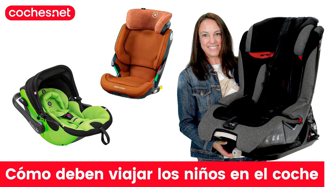 Sillas infantiles: Cómo deben viajar los niños en el coche | Análisis en español | coches.net