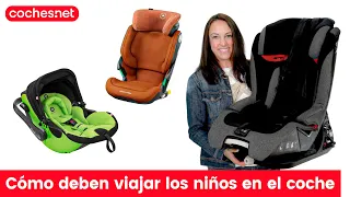 Sillas infantiles: Cómo deben viajar los niños en el coche | Análisis en español | coches.net