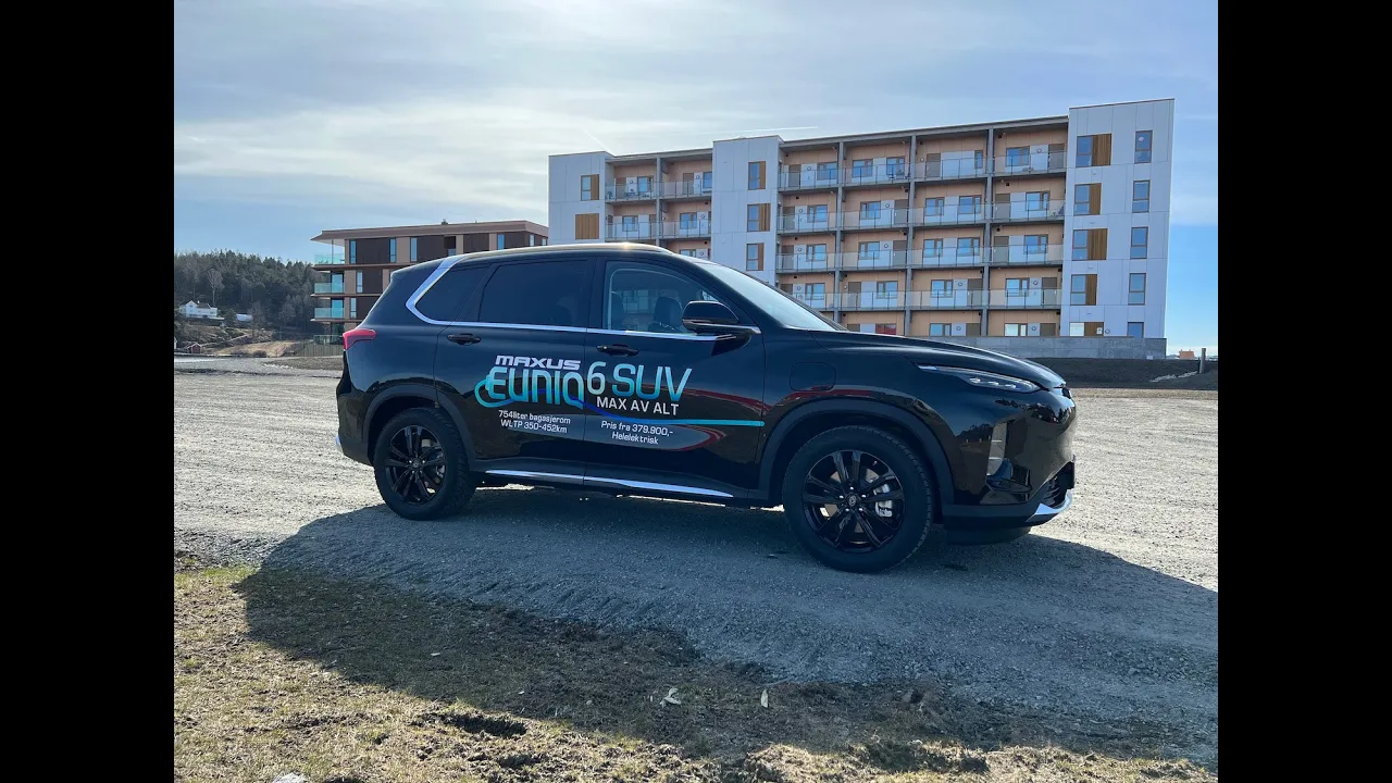 En kort helgetest av Maxus Euniq6 SUV
