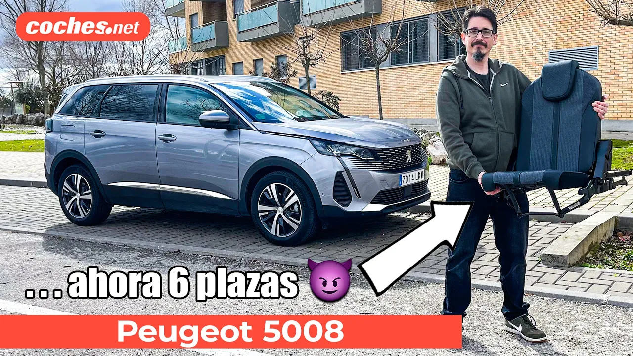 PEUGEOT 5008: ¿Mejor que el 3008? | SUV familiar 7 plazas | Prueba en español | coches.net