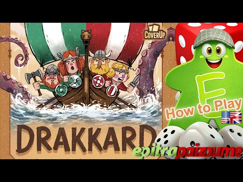 CoverUp Drakkard - How to Play & Review (EN) | Epitrapaizoume