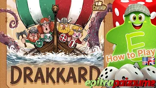 CoverUp Drakkard - How to Play & Review (EN) | Epitrapaizoume
